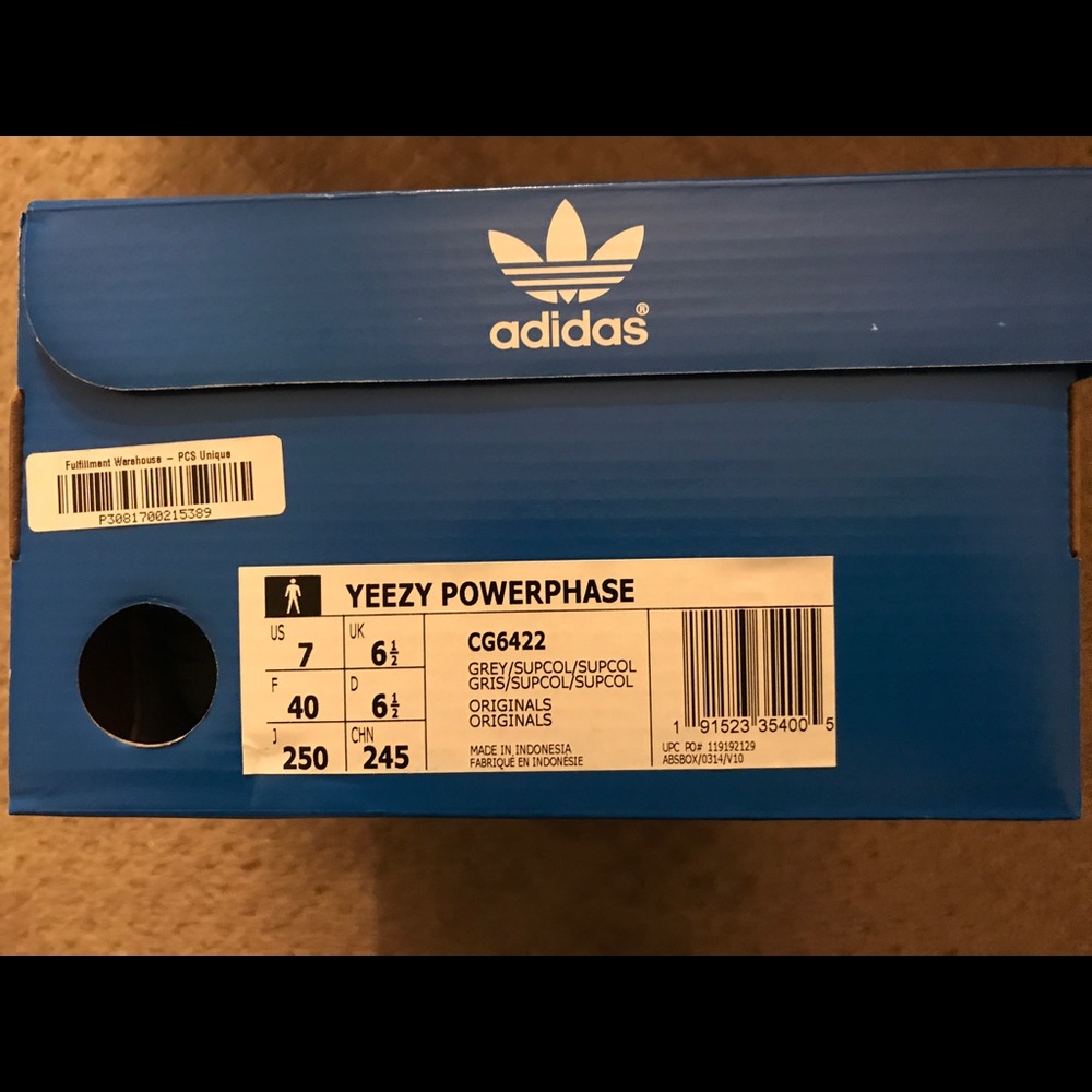 Yeezy Powerphase Grey 6 - Picture 5 of 6